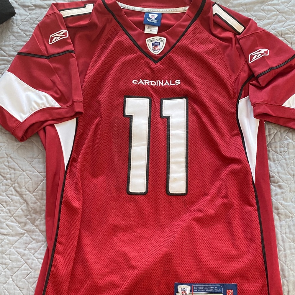 Larry Fitzgerald Cardinals Jersey Alternate RED - 2009 stitched Reebok